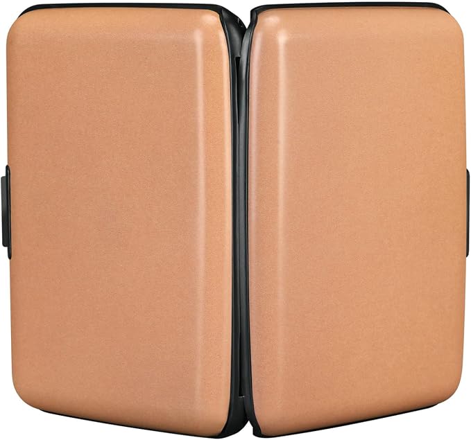 RFID Blocking Credit Card Protector Case Holder Wallet for Men Women | RFID Blocking Credit Card Protector Aluminum ID Case Hard Shell Business Card Holders Metal Wallet for Men or Women - Image 3