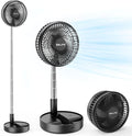 Belife X8-Lite Portable Camping Fan for Travel | 7200mAh Rechargeable Battery Powered Fans, USB Desk Fan with Remote, Foldable Cordless Floor Fan for Bedroom, 7.7" by Belife
