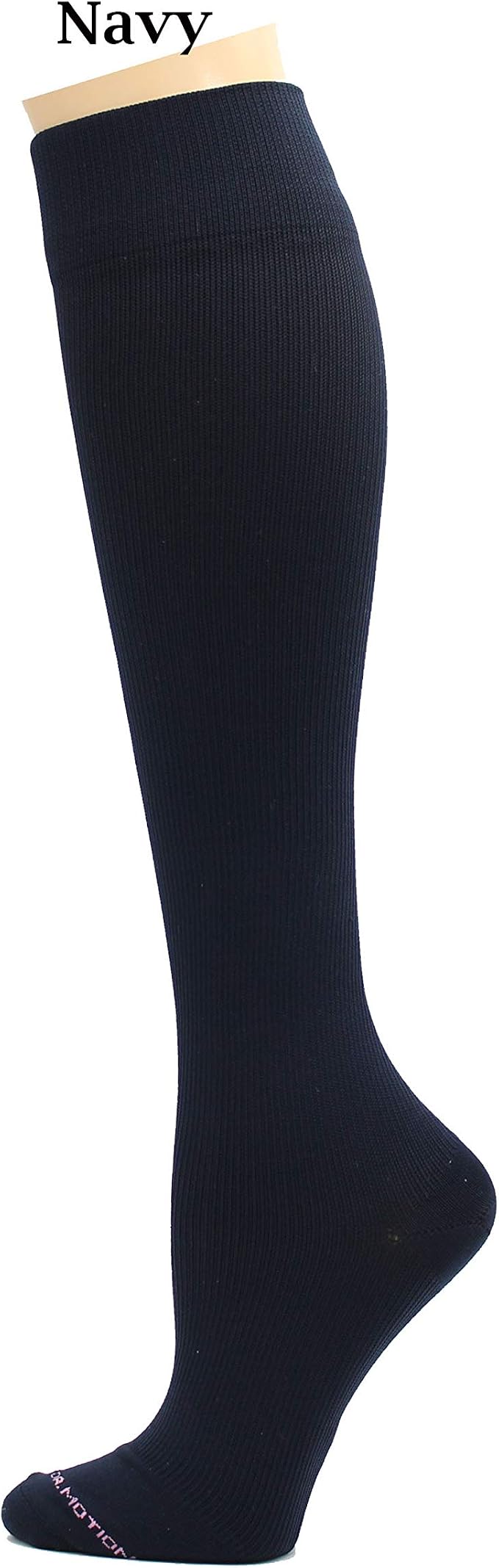 Dr. Motion 3 Pairs Therapeutic Graduated Compression Women's Knee-hi Socks - Image 4