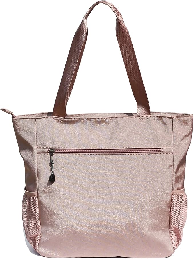 ESVAN Original Floral Water Resistant Large Tote Bag Shoulder Bag for Gym Beach Travel Daily Bags Upgraded - Image 6