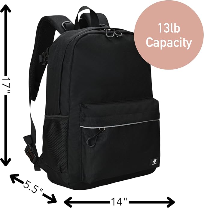 Fenrici Adaptive Backpack for Girls, Boys for All Abilities and Ages; Wheelchair Backpack with Adaptive Design; Perfect for Travel, School, and Everyday Adventure, Black - Image 5