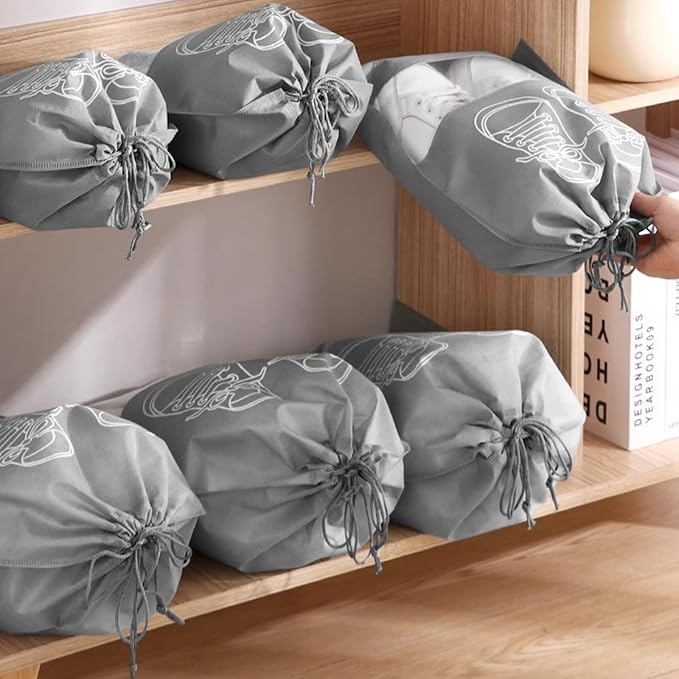 10 Pack Shoe Bags for Travel,Shoe Bags,Shoe Storage Bags,Shoe Dust Bags - Image 5