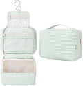 Narwey Small Hanging Travel Toiletry Bag for Women, Travel Bag for Toiletries, Makeup Bag Organizer Cosmetic Bags Make Up Bags for Girls by Narwey