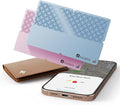 2026 Apple MFi Certified Wallet Tracker Smart Card for Find My iPhone Ultra Thin Air Tracker Tag for Travel, 5 Years+ Staying Power, IP69 Waterproof, Key Finder & Item Locator for Keys, Bags, Passport by BFADEHA