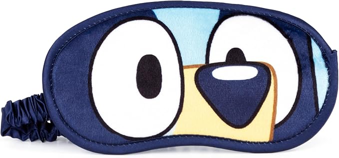 Jay Franco Bluey Kids Travel Set - 3 Piece Set Includes 40 x 50 Throw Blanket, Eye Mask, and Neck Pillow - Super Soft & Cozy Travel Accessories - Image 5