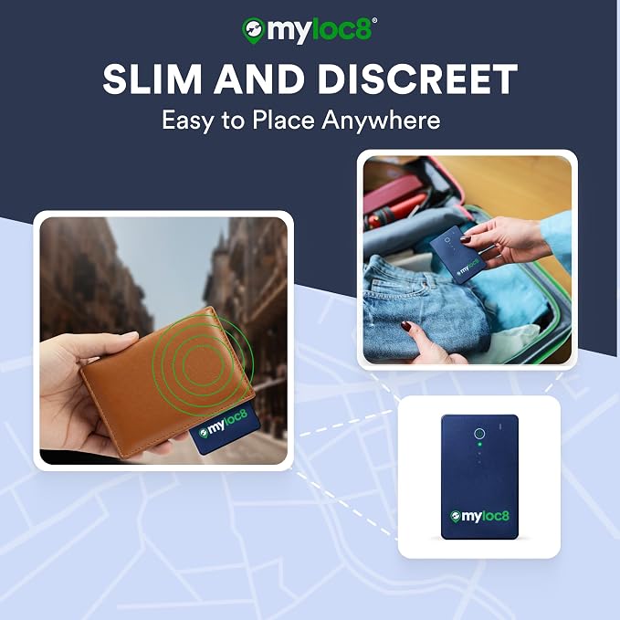 GPS Luggage Tracker for Suitcases TSA Approved, Android & iOS Compatible-Smart Tag with Bag Opening Alert - Real Time Tracking Device for Travel, Car, Trailer– Long Battery Life-Subscription Required - Image 7