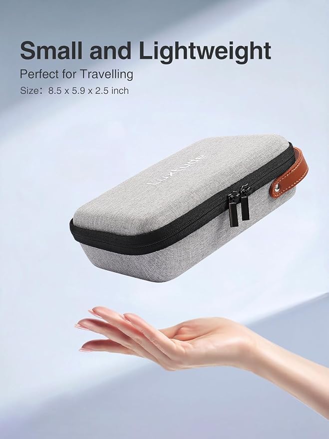 Tech Organizer Travel Case, Portable Electronics Organizer | Hard Shell Zipper Case for Charging Cables, Power Banks and Other Travel Essentials (External Size 8.5 x 5.9 x 2.5 Inch) - Image 3
