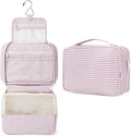 Narwey Small Hanging Travel Toiletry Bag for Women, Travel Bag for Toiletries, Makeup Bag Organizer Cosmetic Bags Make Up Bags for Girls by Narwey