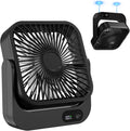Cruise Fan, Cruise Approved Magnetic Fan, Upgraded 5000mAh Rechargeable & Plug-In, Cruise Must Haves Essentials 2026, 5-Speed Adjustable Portable Travel Fan Magnetically Cabin Ceiling Airplane RV by Zaardend