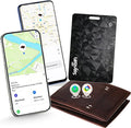 Wallet Tracker Card for iOS & Android,Ultra-Thin IP68 Waterproof | Long Battery Life,orks with Apple Find My & Google Find Hub,Wireless Charging,Perfect for Wallets, Passports, Bags & Pets by Unknown