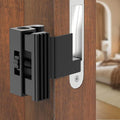 Upgraded Portable Door Lock for Travel & Home - No Drill Anti-Kick Door Reinforcement Lock with 800lbs Strength, Fits Inward Swing Doors, Black by Unknown
