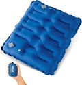 HiiPeak Inflatable Seat Cushion, Lightweight Compact Stadium Seat Pad Camping Air Seat Cushion By Hand Inflation for Bleachers Backpacking Hiking Airplane Office Car Sports Events Concert by HiiPeak
