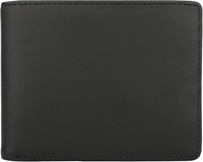 HIMI Wallet for Men-Genuine Leather RFID Blocking Bifold Stylish Wallet With 2 ID Window - Image 7