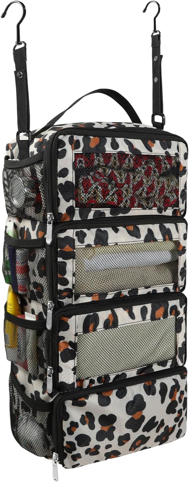 Olosar Suitcase Organizer, Travel Luggage Organizer Portable Hanging Travel Shelves Collapsible Hanging Packing Cubes for Carry on Suitcase by Unknown