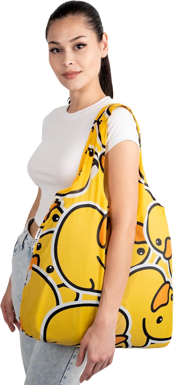 Nanobag XL 25L Tote Foldable Packable Reusable Grocery Shopping Bag | 1.05 oz Premium Portable Collapsible Extra Large Pocket-Sized for Everyday Use, Beach & Travel - Image 2
