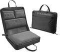 VS VOGSHOW Hanging Suitcase Organizer, 5 in 1 Foldable Travel Storage Bag for Women, Portable Packing Cube Closet with Compartments for Clothes (Black) by VSVOGSHOW