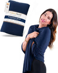 Pashmina Shawl Wraps for Women | USA Made Travel Scarf for Women | Lightweight & Soft Pashmina | Evening Dresses | Travel Scarf Airplane | UPF 50+ Sun Protection | 68x35in by Happyluxe