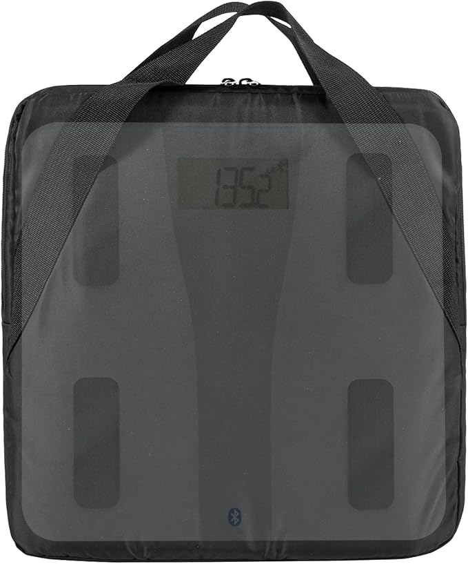 Carrying Bag for Body Composition Monitor Scale, Digital Bathroom Scale Storage Case, 13.5 x 13.5 IN Travel Carrier Case for Most Smart Scale (Bag Only) by Unknown