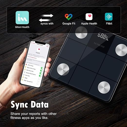 Smart Scale for Body Weight BMI Fat Muscle Bluetooth APP Sync | Scan Body Composition, Backlit LED Display, Max 400lb, 0.1lb Steps, Multi-User, Baby Mode, High Accuracy, Health Equipment - Image 6