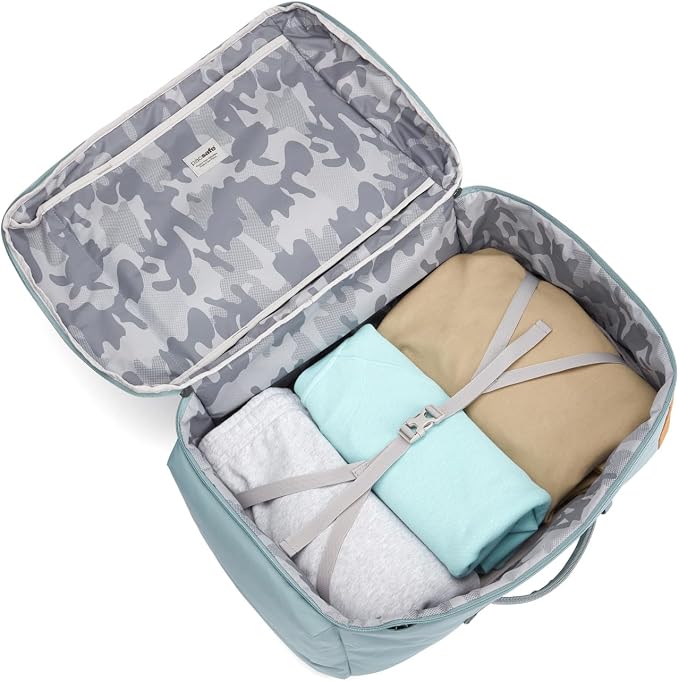 Pacsafe GO Anti Theft 44L Carry-on Backpack, Fresh Mint - Image 7