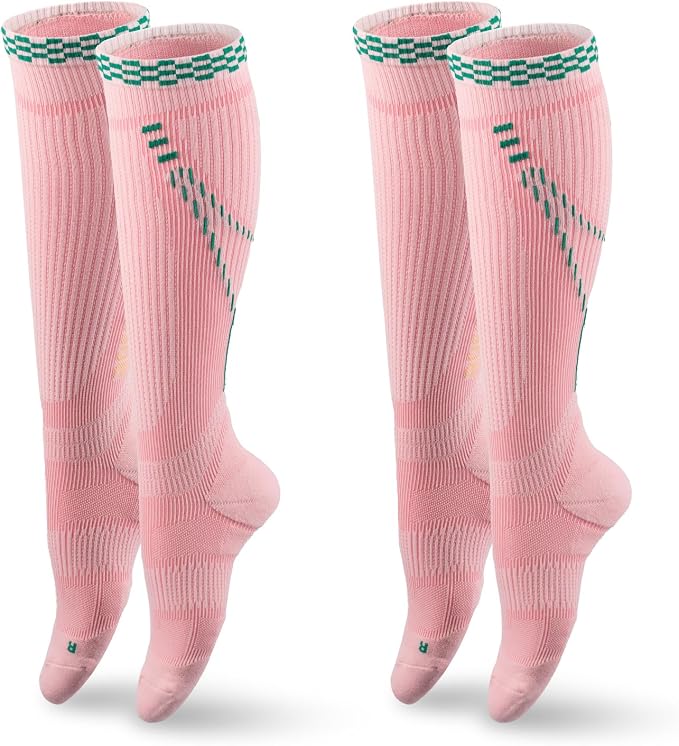 AOFIT Graduated Compression Socks for Women Travel Flight Nurses Dr Scholls Airplane 15-20 mmhg by aoFIT