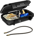 AMIR Portable Safe Box, Combination Security Case LockBox with Code, Waterproof Anti-Theft Mini Travel Safe Box with Removable Chain, Portable Lock Box for Home, Office, Christmas by AMIR