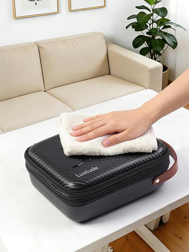 Electronics Organizer Travel Case for Chargers and Cords | Double Layer Tech Bag, Travel Essentials for Chargers/Mouse/USB Drives/SD Cards, Hard and Portable, Tech Gifts - Image 5