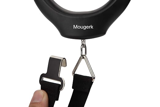 110lb 50kg Portable Digital Hanging Luggage Weight Scale Postal Scales, 2 AAA Batteries (Not Included) (Black) - Image 4