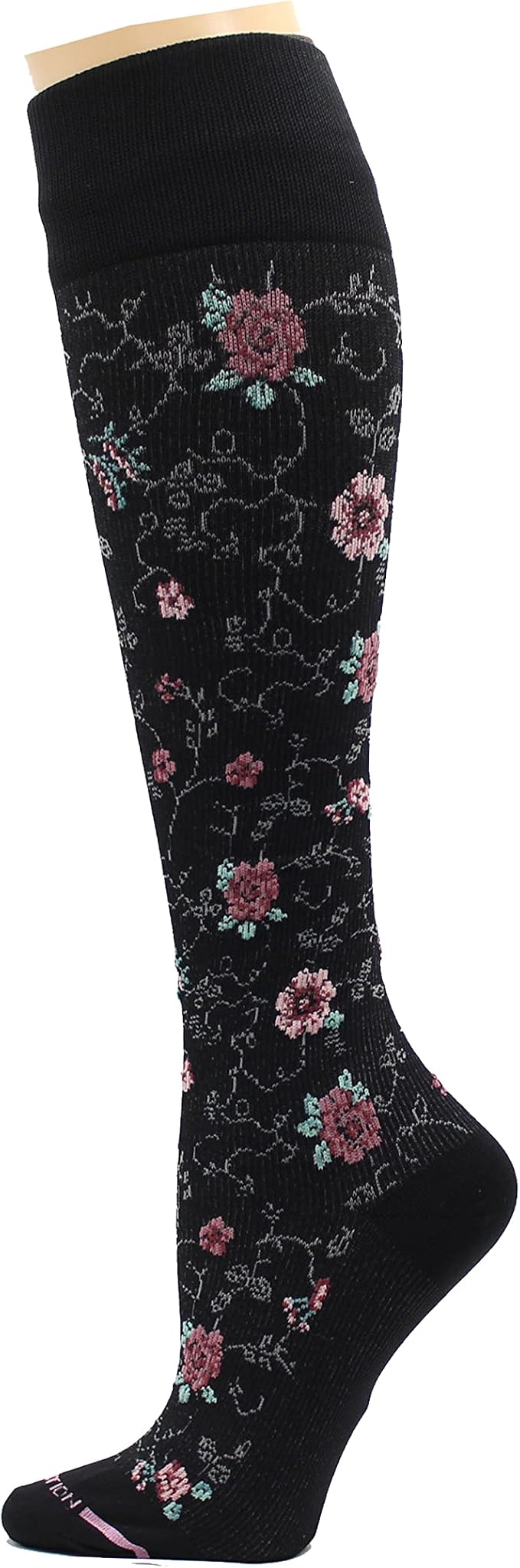 Dr. Motion 4 Pairs Therapeutic Graduated Compression Women's Knee-hi Socks - Image 5