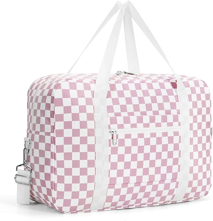 For Spirit Airlines Personal Item Bag Foldable Travel Duffel Bag Tote Carry on Luggage Duffle Overnight for Women and Men by Narwey