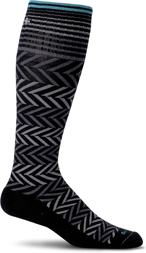 Sockwell Women's Chevron Moderate Graduated Compression Sock by Sockwell