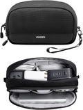 UGREEN Electronics Organizer Travel Case Bag Multifunctional Organizer Carrying Case for Cables, Cord, SD Card, Earbuds, Charger, USB Adapter, Electronic Accessories Medium Size by UGREEN