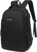 Smell Proof Backpack with Lock,Water Resistant Smell Proof Bags Travel Laptop Backpack,Large Capacity Carbon Enduring Smell Proof Stash Bag with Lock for Men Women (Black) by Unknown