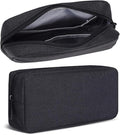 CAAORDKSO Travel Cable Organizer Pouch Electronic Accessories Carry Case Water Resistant Accessories Organizer Pouch Bag for Cable, Cord, Charger, Phone, Power Bank, Earphone (Big-Black) by Unknown