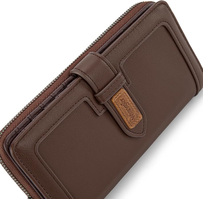 X Wrangler Women's Wallets Bifold Wristlet Wallets for Women Large Capacity Credit Card Wallet with ID Window - Image 4