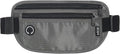 Slim Money Belt for Travel - Anti-Theft Hidden Passport Holder Waist Wallet with Secure Pouch for Cash, Credit Cards (Small Grey) by Arouselove