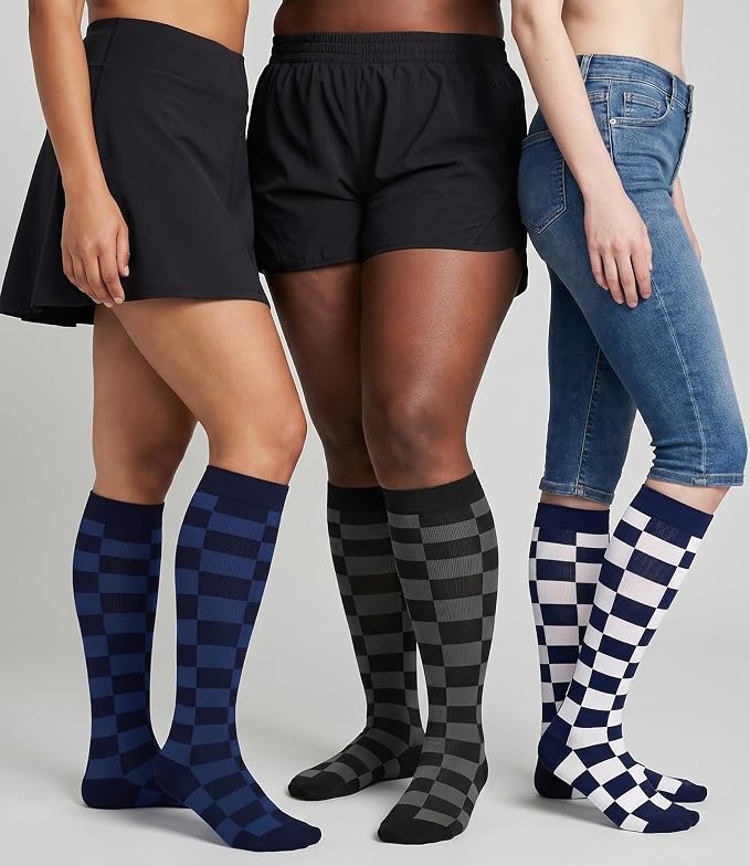 FuelMeFoot 3 Pack Copper Compression Socks - Compression Socks Women & Men Circulation - Best for Medical,Running,Athletic - Image 2