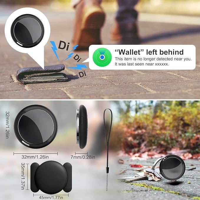 Mini GPS Tracker for Vehicles, Tracking Device for Vehicles No Subscription(iOS ONLY), Real Time Portable Real Time Magnetic GPS Tracking Device Hidden No Monthly Fee for Car, Truck, Moto (Black) - Image 5