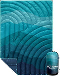 Puffy Camping Blanket,Large Camp Blanket Outdoor Camping Quilt Waterproof | Lightweight Printed Warm Packable Down Alternative Blanket for Camping,Traveling, Stadium, Hiking, Picnics by hotkoko