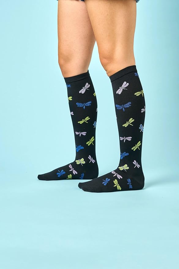 Nurse Mates Women's Calf Socks | 12-14 mmHg Compression | Superior Support & Comfort | 1 Pair - Image 5