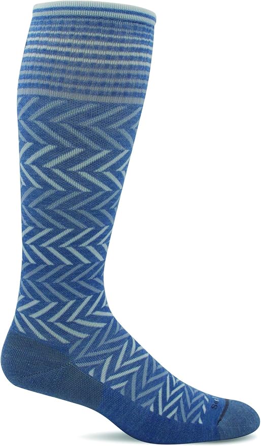 Sockwell Women's Chevron Moderate Graduated Compression Sock by Sockwell