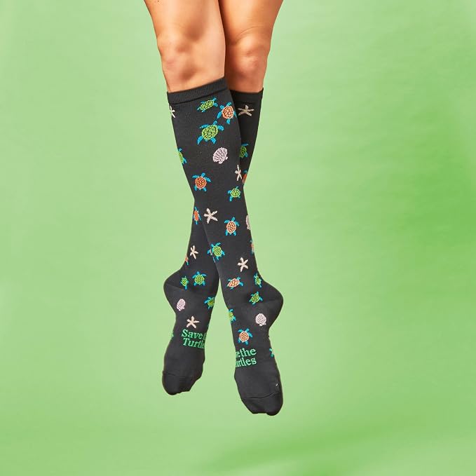 Nurse Mates Women's Calf Socks | 12-14 mmHg Compression | Superior Support & Comfort | 1 Pair - Image 3