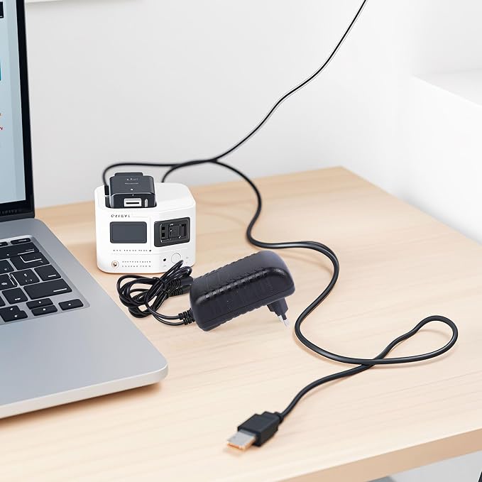 Long Plug Storage Realistic Looking Charger with Storage Hiding Places for Valuables Charger Diversion Safe, Black - Image 7