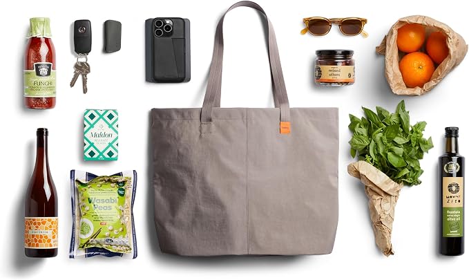 Bellroy Market Tote, Shoulder Shopping Bag - Taupe | 15L tote shoulder shopping bag for groceries, errands and everyday carry - Image 7