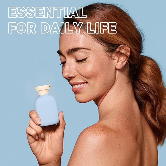 3.4oz Travel Bottle with Flip Cap, Leak Proof Squeeze Bottles, Refillable Plastic Travel Containers for Creams, Lotion, Foundation, Shampoo, Conditioner - Image 7
