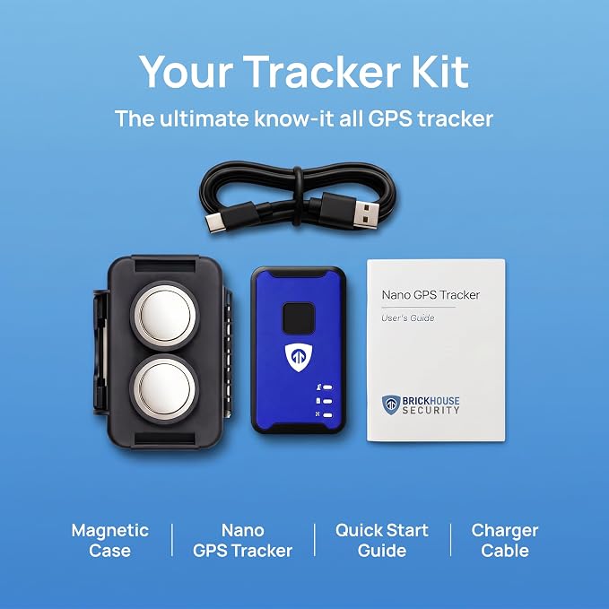 Brickhouse Security Spark Nano GPS Tracker for Vehicles, Magnetic Case | Subscription Required, GPS Tracker, Real Time Tracking, Geofencing, Speed Alerts, Waterproof, 7 Day Battery, Car Tracker - Image 5