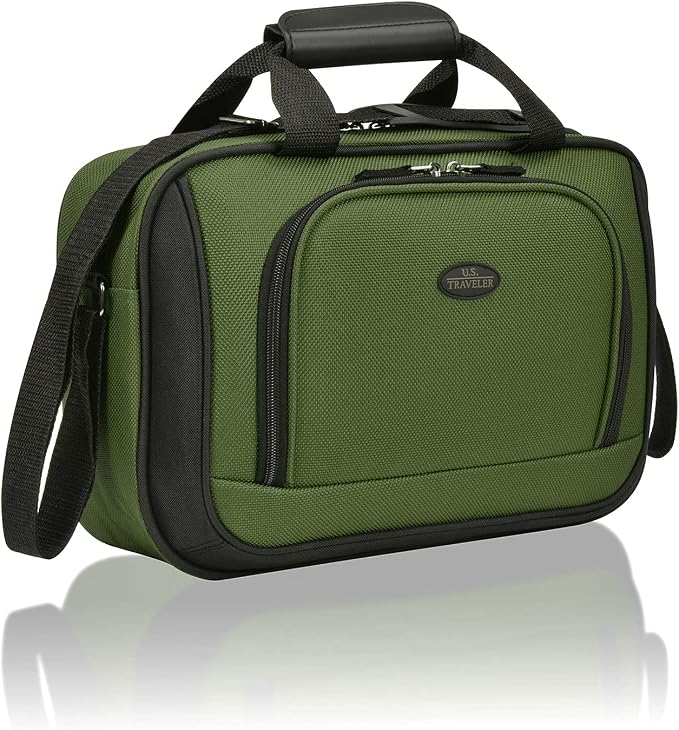 U.S. Traveler Rio 14" Travel Tote Bag, Lightweight 1200D Carry-On Bag for Women & Men by USTraveler