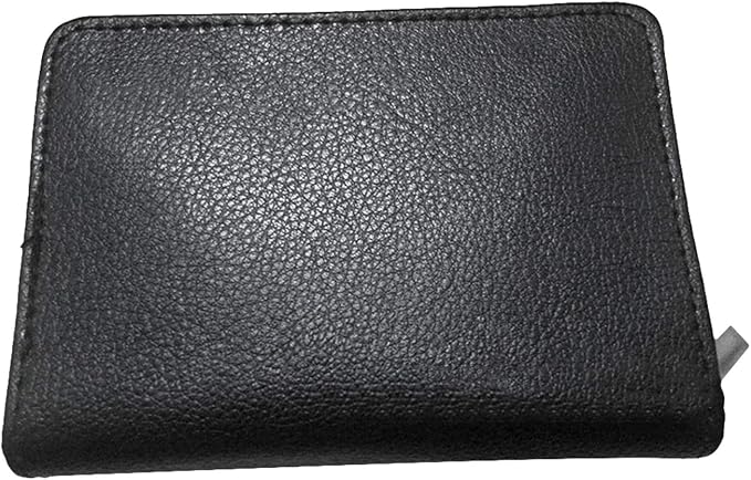 Credit Card Holder Wallet RFID Blocking Leather Wallet for Men and Women with Zipper, Huge Storage Capacity - Image 8