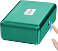 AICase Biometric Fingerprint Storage Box, Portable Security Box for Money Jewelry Safe Combination Lock for Car Home Office Travel Green by AICase