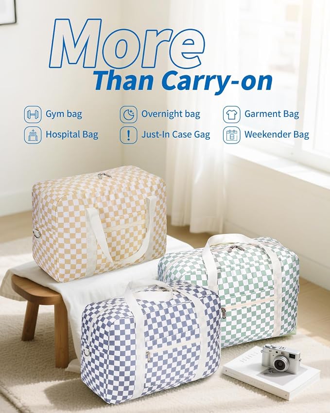 For Spirit Airlines Personal Item Bag Foldable Travel Duffel Bag Tote Carry on Luggage Duffle Overnight for Women and Men - Image 7